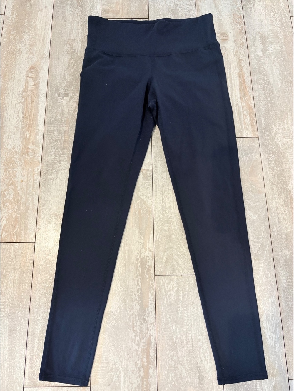 Athleta Leggings Small Petite SP Navy High Rise Full Length Yoga Workout